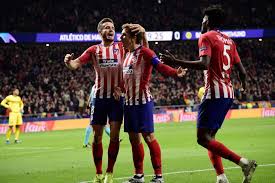 Koke Griezmann Partey Atletico Madrid